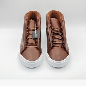 London Fog Men's Cognac Sneakers